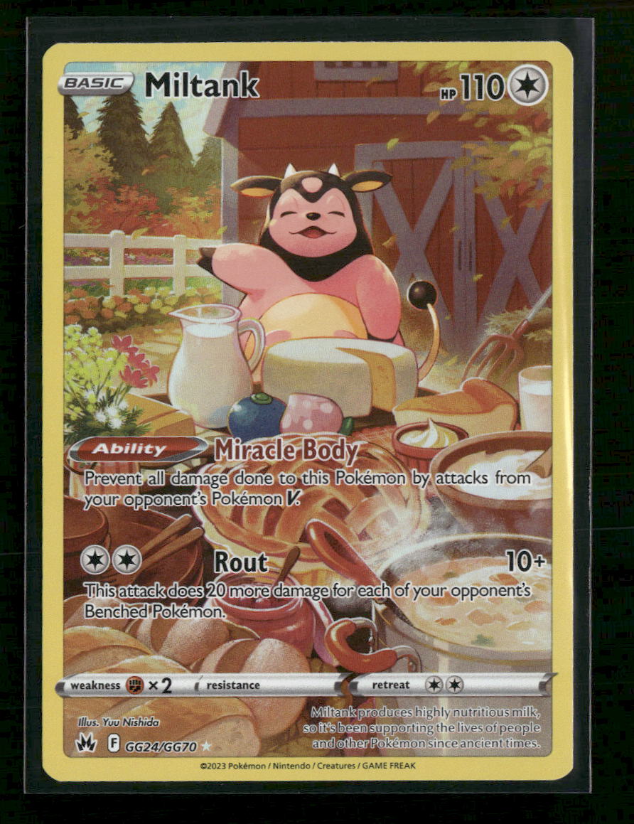 SWSH: Crown Zenith: Galarian Gallery Miltank #GG24/GG70