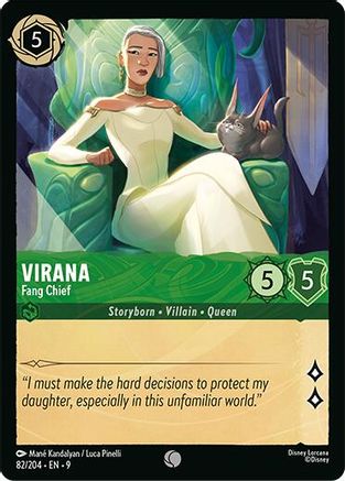 Virana - Fang Chief (82/204) - Fabled Cold Foil