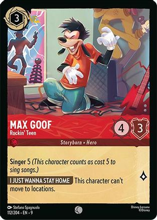 Max Goof - Rockin' Teen (112/204) - Fabled