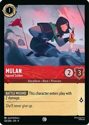 Mulan - Injured Soldier (125/204) - Fabled