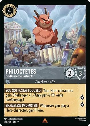 Philoctetes - No-Nonsense Instructor (171/204) - Fabled