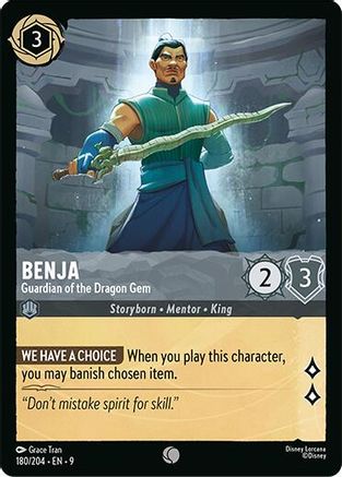Benja - Guardian of the Dragon Gem (180/204) - Fabled