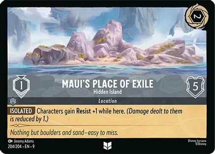 Maui's Place of Exile - Hidden Island (204/204) - Fabled
