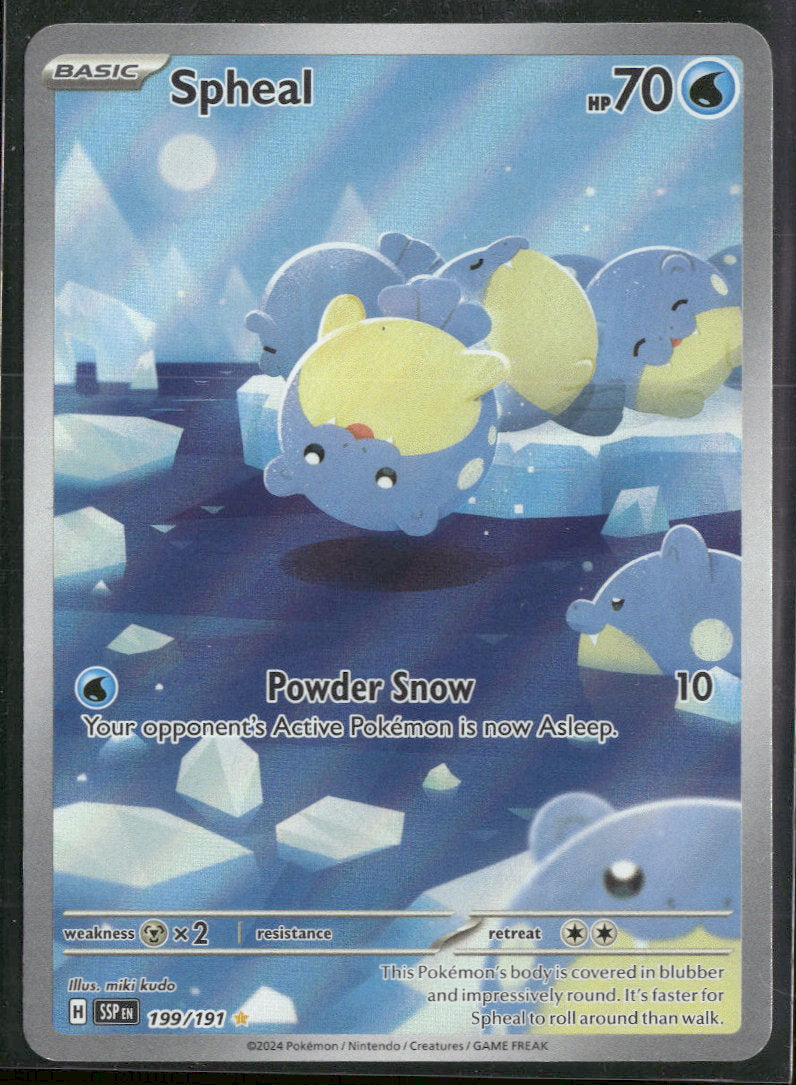 SV08: Surging Sparks Spheal #199/191