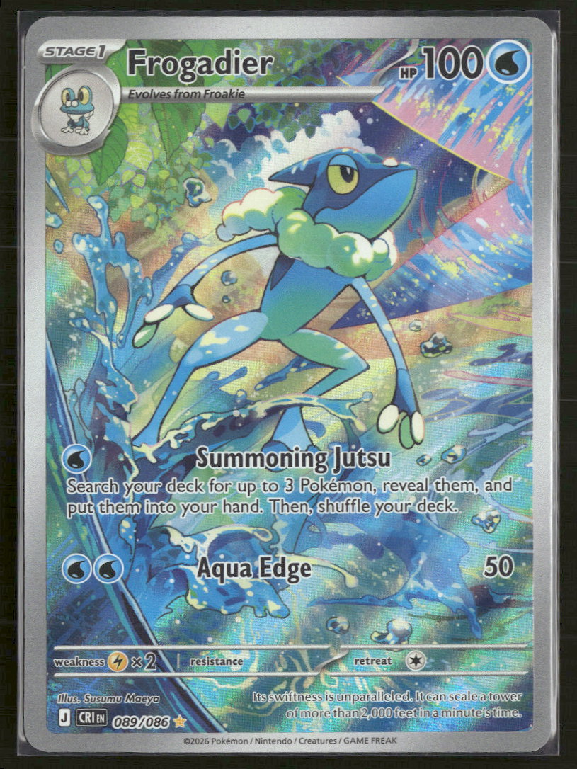 ME04: Chaos Rising Frogadier #089/086
