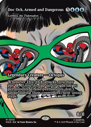 Doc Ock, Armed and Dangerous - Lorthos, the Tidemaker (MAR-010) - Marvel Eternal-Legal