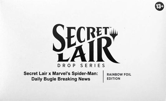 Secret Lair Drop: Secret Lair x Marvel's Spider-Man: Daily Bugle Breaking News - Rainbow Foil Edition [SLD]
