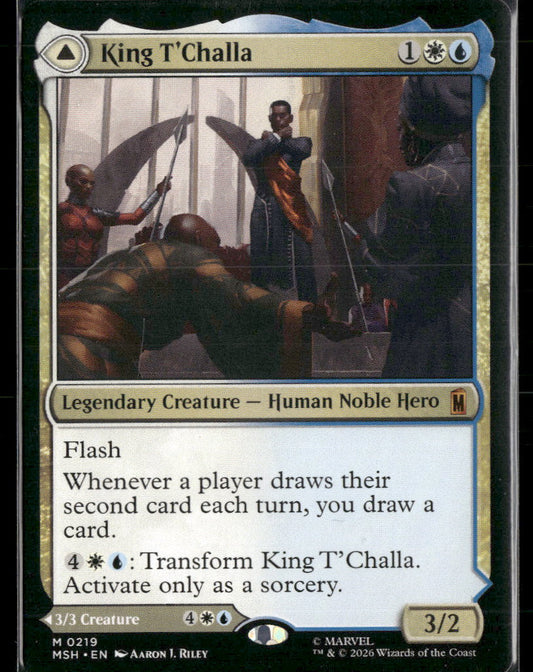 Marvel Super Heroes King T'Challa #219