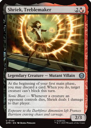 Shriek, Treblemaker (SPM-144) - Marvel's Spider-Man