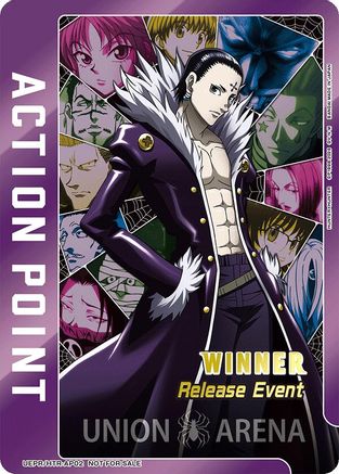 Action Point Card (Release Event Winner) (UEPR/HTR-AP02) - UEX04BT HUNTER X HUNTER Vol2 Release Event Cards Foil