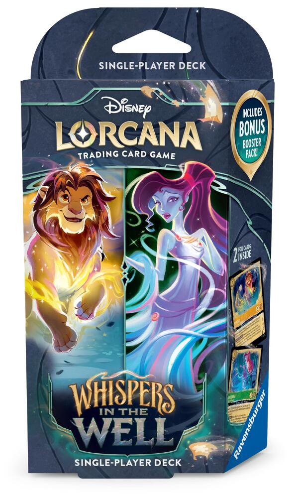 Disney Lorcana: Whispers in the Well - Simba and Meg (Amber/Emerald)
