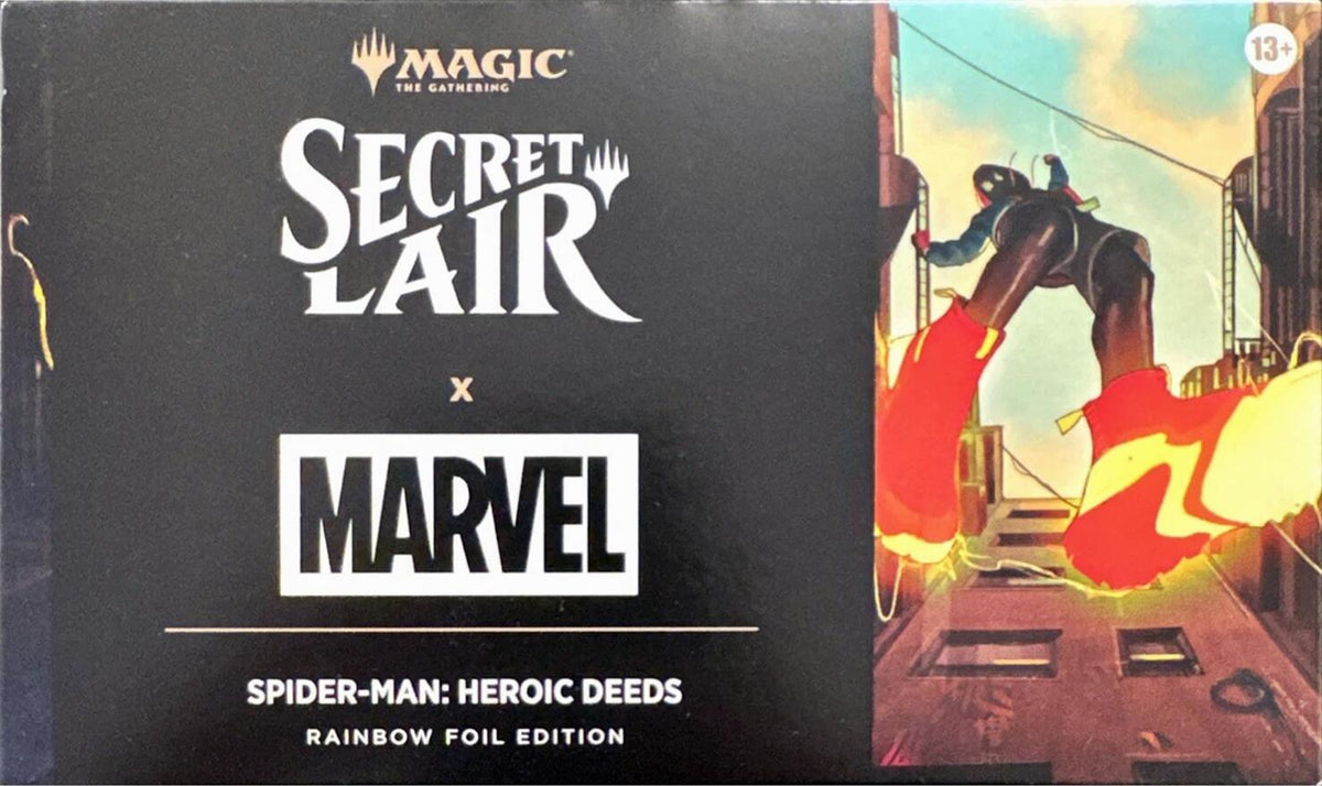 Secret Lair Drop: Secret Lair x Marvel's Spider-Man: Heroic Deeds - Rainbow Foil Edition [SLD]