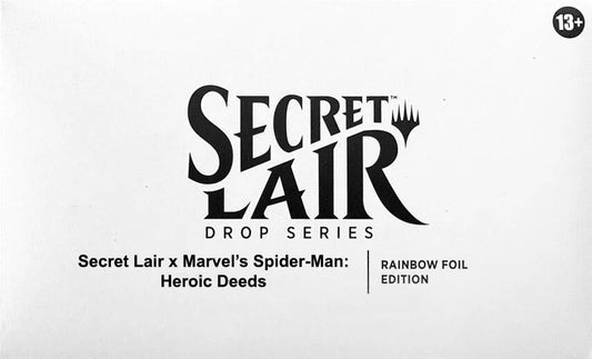 Secret Lair Drop: Secret Lair x Marvel's Spider-Man: Heroic Deeds - Rainbow Foil Edition [SLD]