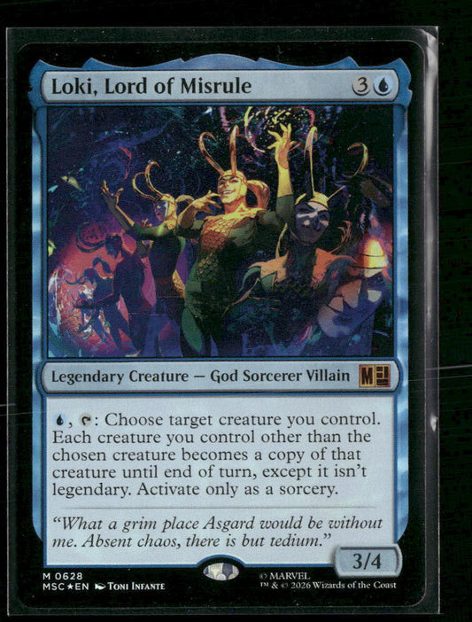 Commander: Marvel Super Heroes Loki, Lord of Misrule #628