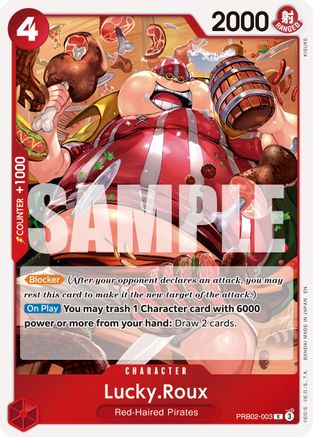 Lucky.Roux (PRB02-003) - Premium Booster -The Best- Vol. 2 Foil