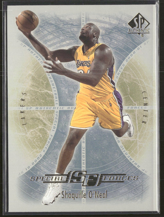2000-01 SP Authentic Special Forces Shaquille O'Neal #SF4