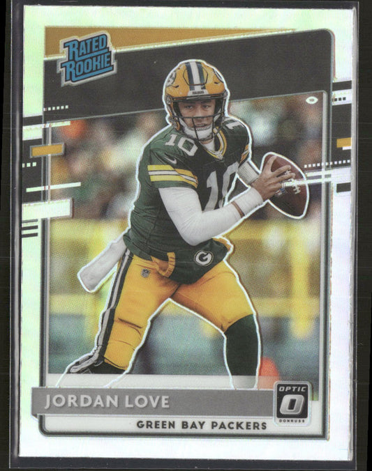 2020 Donruss Optic Holo Jordan Love Rookie #154