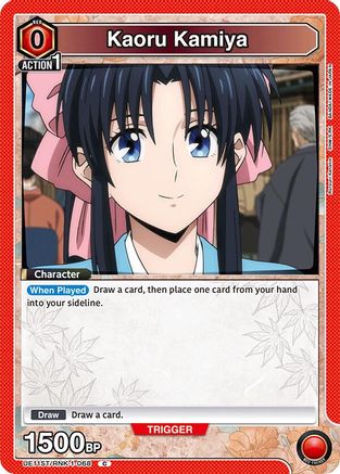 Kaoru Kamiya (068) (UE11ST/RNK-1-068) - UE11ST Rurouni Kenshin Starter Deck
