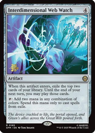 Interdimensional Web Watch (PRE-165) - Prerelease Cards Foil