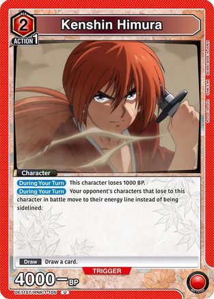 Kenshin Himura (105) (UE11ST/RNK-1-105) - UE11ST Rurouni Kenshin Starter Deck