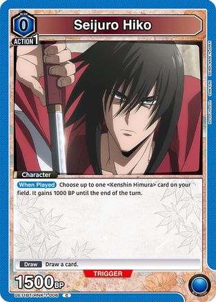 Seijuro Hiko (006) (UE11BT/RNK-1-006) - UE11BT Rurouni Kenshin