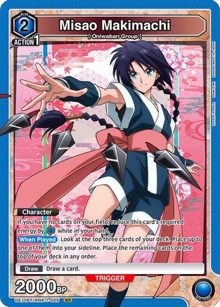 Misao Makimachi (025) (UE11BT/RNK-1-025) - UE11BT Rurouni Kenshin Foil