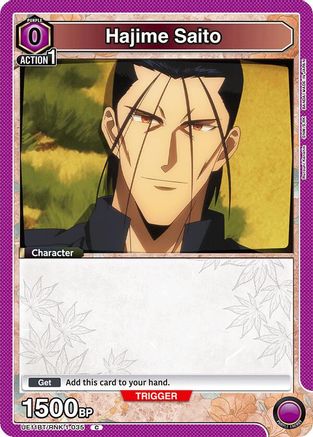 Hajime Saito (035) (UE11BT/RNK-1-035) - UE11BT Rurouni Kenshin
