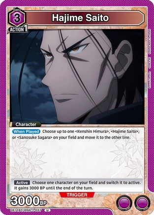 Hajime Saito (037) (UE11BT/RNK-1-037) - UE11BT Rurouni Kenshin