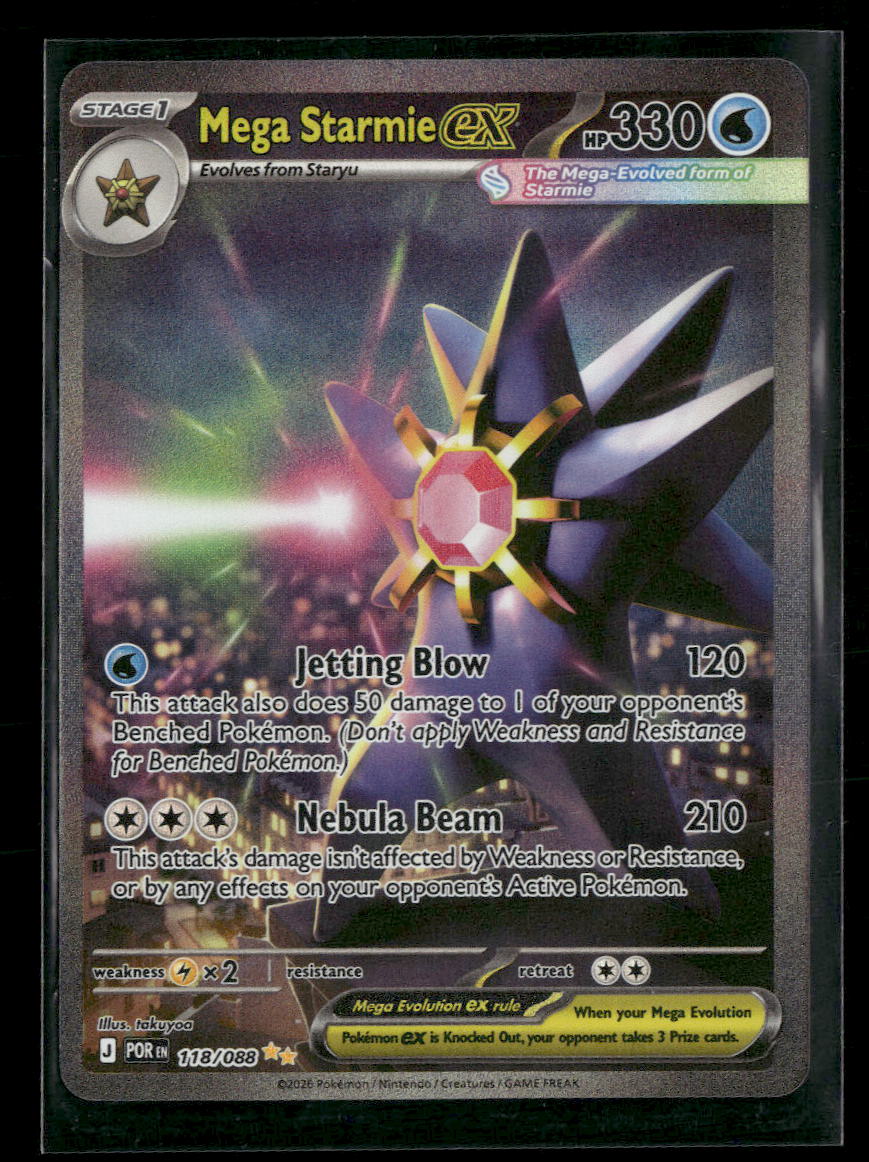 ME03: Perfect Order Mega Starmie ex #118/088
