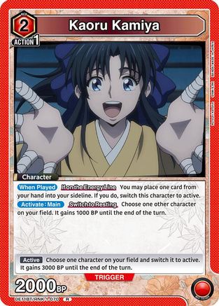 Kaoru Kamiya (070) (UE11BT/RNK-1-070) - UE11BT Rurouni Kenshin Foil