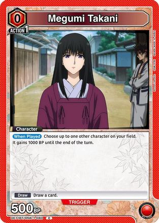 Megumi Takani (080) (UE11BT/RNK-1-080) - UE11BT Rurouni Kenshin