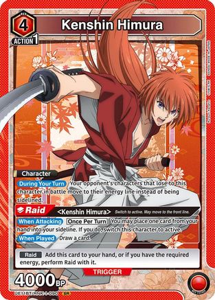 Kenshin Himura (090) (UE11BT/RNK-1-090) - UE11BT Rurouni Kenshin Foil