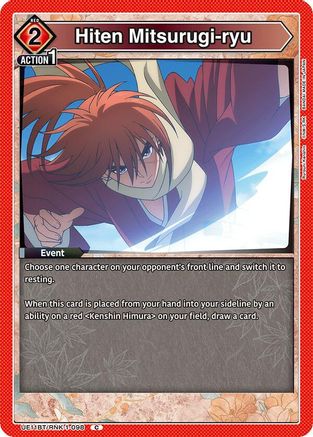 Hiten Mitsurugi-ryu (UE11BT/RNK-1-098) - UE11BT Rurouni Kenshin