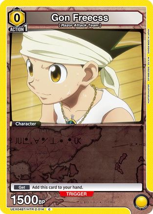 Gon Freecss (014) (UEX04BT/HTR-2-014) - UEX04BT HUNTER X HUNTER Vol2