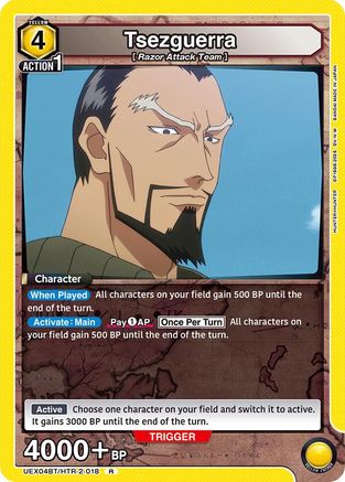 Tsezguerra (018) (UEX04BT/HTR-2-018) - UEX04BT HUNTER X HUNTER Vol2 Foil