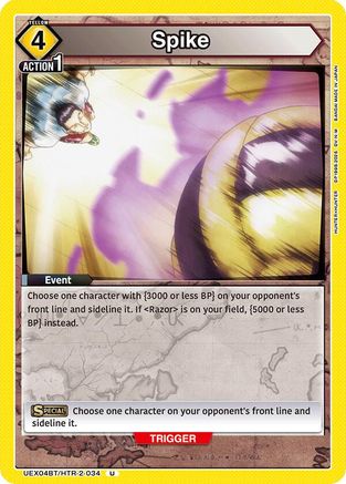 Spike (UEX04BT/HTR-2-034) - UEX04BT HUNTER X HUNTER Vol2