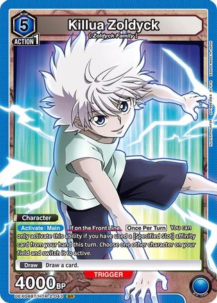 Killua Zoldyck (043) (UEX04BT/HTR-2-043) - UEX04BT HUNTER X HUNTER Vol2 Foil