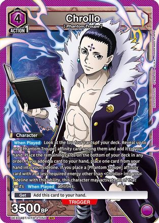 Chrollo (UEX04BT/HTR-2-050) - UEX04BT HUNTER X HUNTER Vol2 Foil