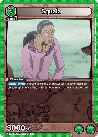 Squala (UEX04BT/HTR-2-067) - UEX04BT HUNTER X HUNTER Vol2