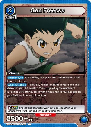 Gon Freecss (075) (UEX04BT/HTR-2-075) - UEX04BT HUNTER X HUNTER Vol2 Foil
