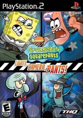 SpongeBob SquarePants Lights Camera Pants (Playstation 2)