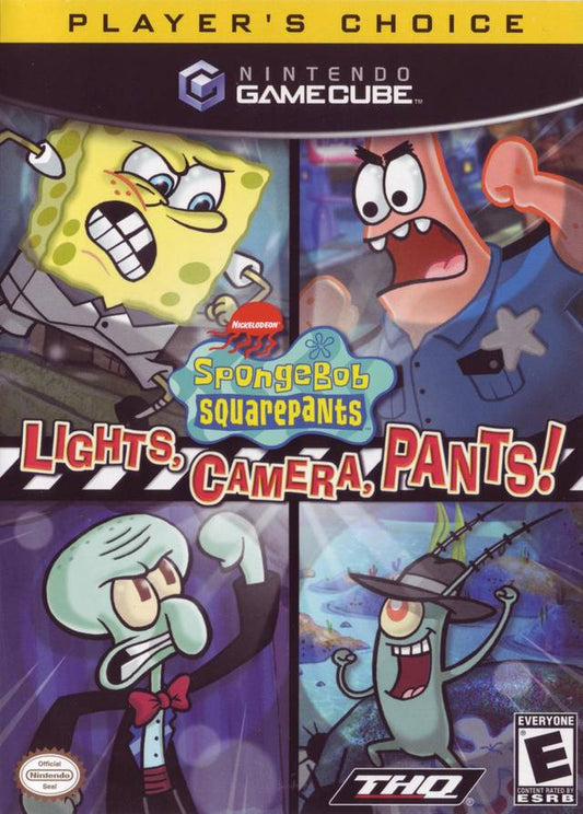 SpongeBob SquarePants Lights Camera Pants (Player's Choice) (Gamecube)