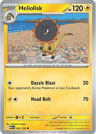Heliolisk 053 - ME01 Mega Evolution