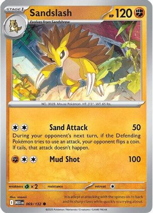 Sandslash 069 - ME01 Mega Evolution