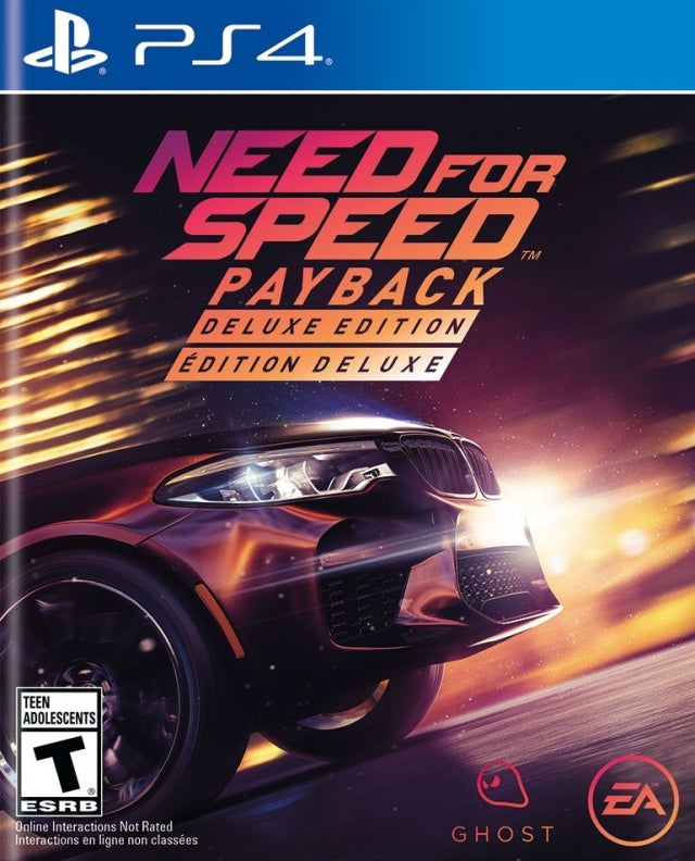 Need For Speed: Payback Deluxe Edition (PlayStation 4) - Golden Apple Comics