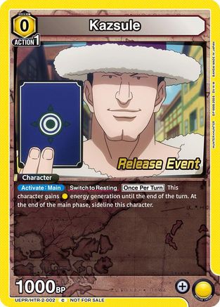 Kazsule (UEX04BT/HTR-2-002) - UEX04BT HUNTER X HUNTER Vol2 Release Event Cards