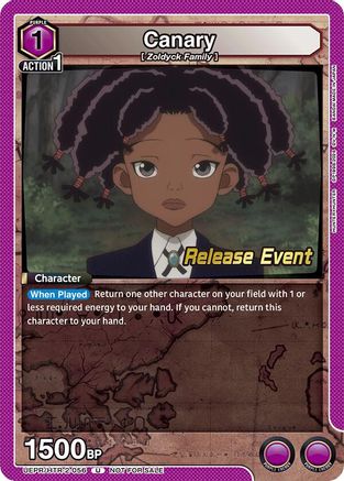 Canary (UEPR/HTR-2-056) - UEX04BT HUNTER X HUNTER Vol2 Release Event Cards