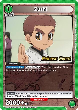 Zushi (UEPR/HTR-2-068) - UEX04BT HUNTER X HUNTER Vol2 Release Event Cards