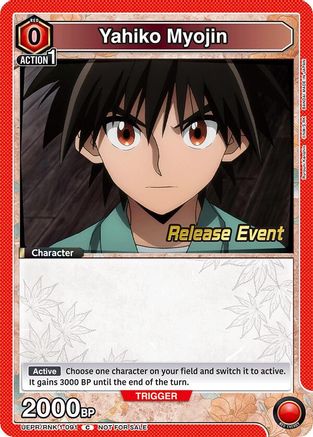 Yahiko Myojin (091) (UEPR/RNK-1-091) - UE11BT Rurouni Kenshin Release Event Cards