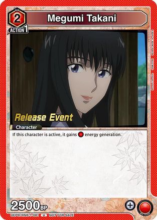 Megumi Takani (081) (UE11BT/RNK-1-081) - UE11BT Rurouni Kenshin Release Event Cards